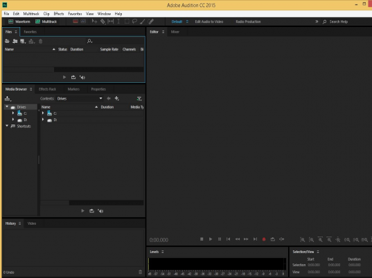 Adobe Audition CC Screenshot 1