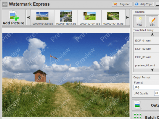 Watermark Express Screenshot 1