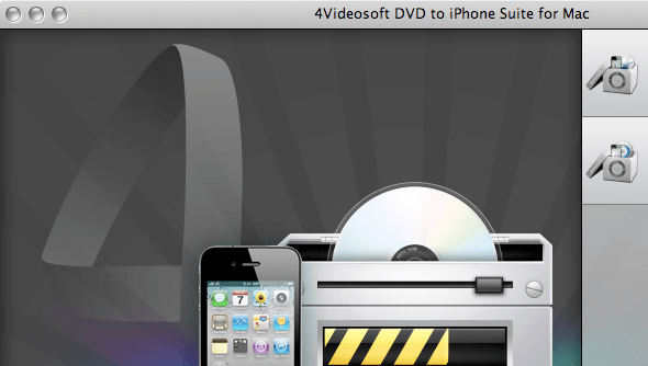 4Videosoft DVD to iPhone Suite Screenshot 1