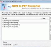 DWG to PDF Converter - 201207 Screenshot 1