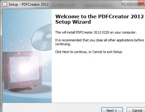 PDFCreator 2012 Screenshot 1