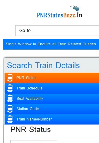 PNR Status Buzz Screenshot 1