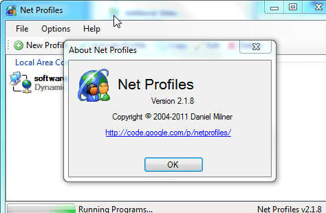 Net Profiles Screenshot 1