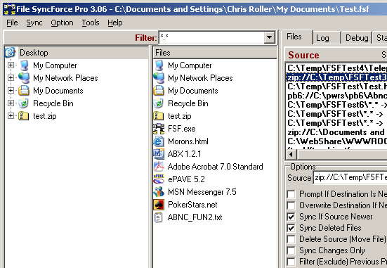 File SyncForce Screenshot 1