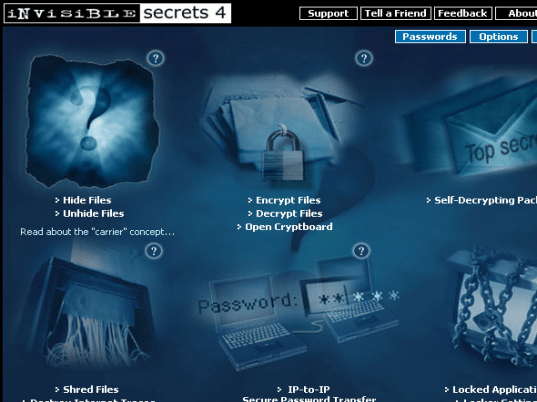 Invisible Secrets Screenshot 1