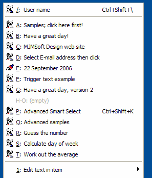 KeyText 2000 Screenshot 1