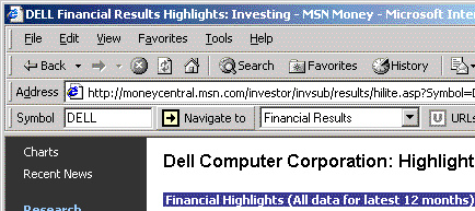 Advanced Stock Bar Screenshot 1