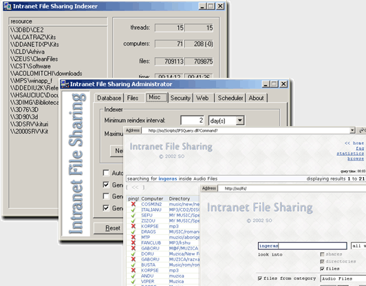 Intranet File Sharing Screenshot 1