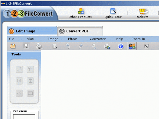 PDF and Image Converter - 123FileConvert Screenshot 1