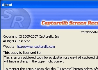 Capturelib Screen Recorder Screenshot 1