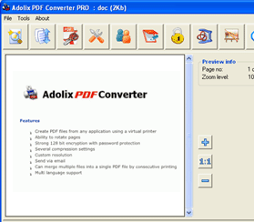 Adolix PDF Converter PRO Screenshot 1