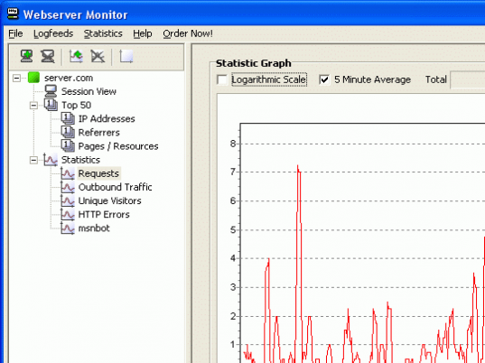 Webserver Monitor Screenshot 1