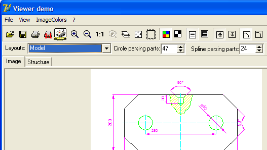 2D/3D CAD Import VCL Screenshot 1
