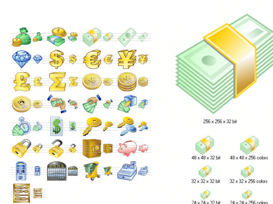Money Icon Set Screenshot 1