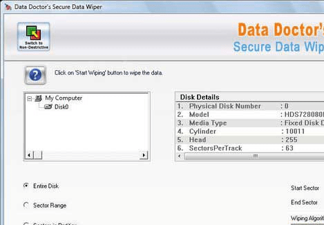 Permanent Data Eraser Screenshot 1