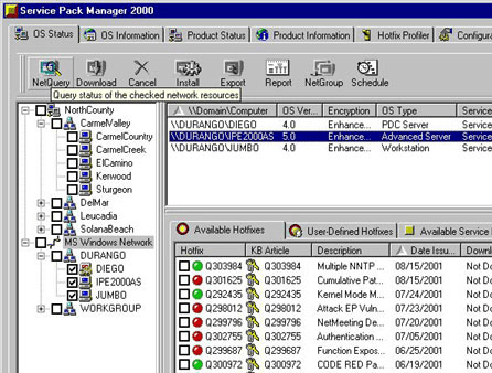 Service Pack Manager Screenshot 1
