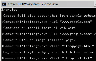 Convert HTML to Image Screenshot 1