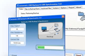 Automatic USB Backup Screenshot 1
