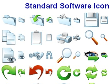 Standard Software Icons Screenshot 1