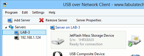 USB to Ethernet Screenshot 1