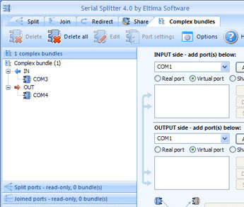 COM Port Splitter Screenshot 1