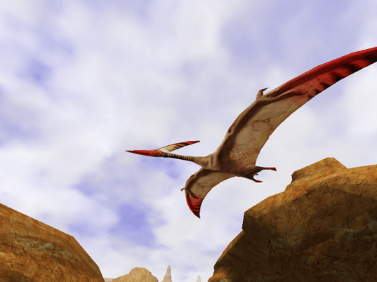 Canyon Flight 3D Screensaver Screenshot 1