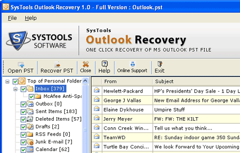 Recover OST as PST Screenshot 1
