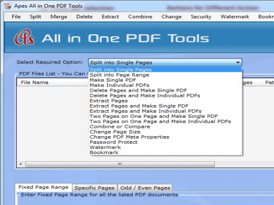 PDF Merging Screenshot 1