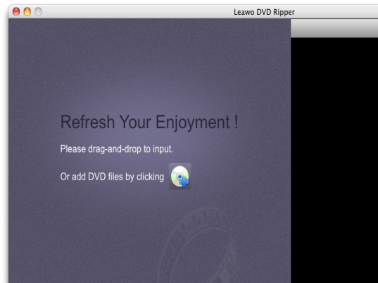 Leawo Mac DVD to AVI Converter Screenshot 1