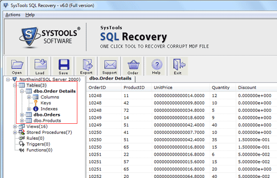 Complete MS SQL Recovery Screenshot 1