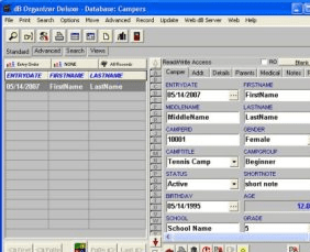 Camp Organizer Deluxe Screenshot 1
