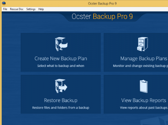 Ocster Backup Pro Screenshot 1