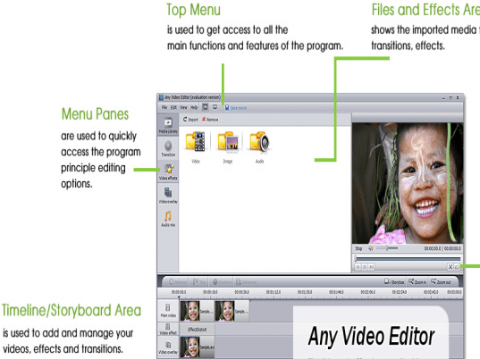 Any Video Editor Pro Screenshot 1