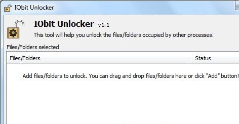 IObit Unlocker Screenshot 1