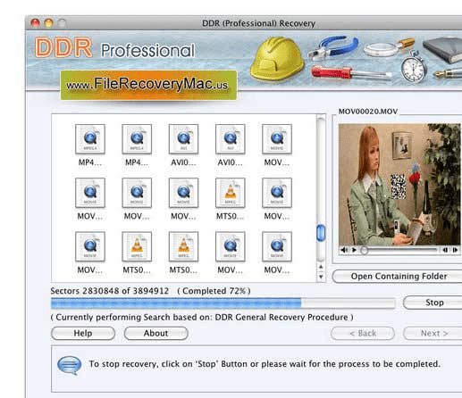Mac File Recovery Screenshot 1