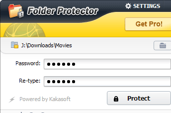 KaKa Folder Protector Screenshot 1