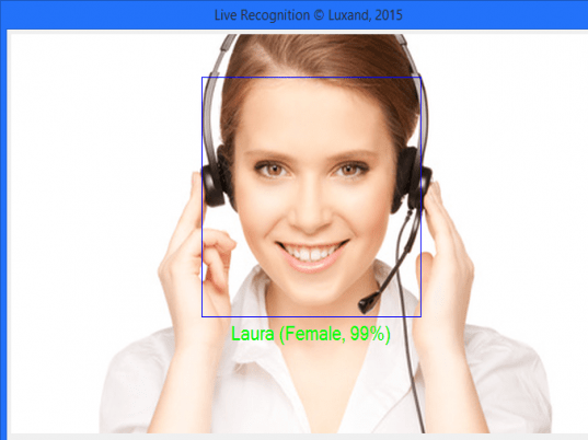 Luxand FaceSDK Screenshot 1