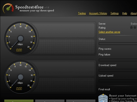 Speedtest4free Screenshot 1