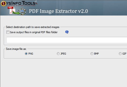 PDF Image Extractor Screenshot 1