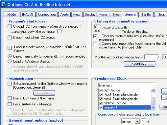 Internet Connection Counter Screenshot 1
