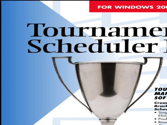 Tournament Scheduler Pro Screenshot 1