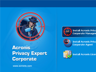 Acronis Privacy Expert Corporate Screenshot 1