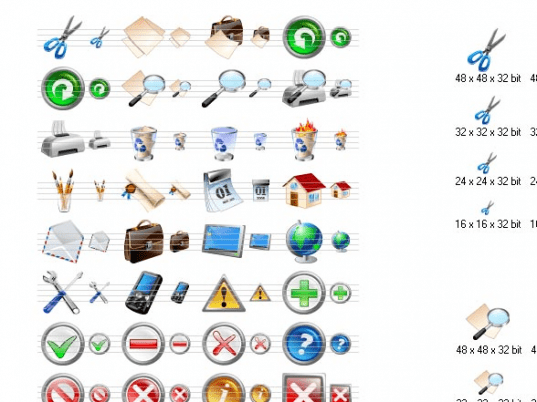 Vista Toolbar Icons Screenshot 1