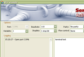 Eltima Serial Port ActiveX Control Screenshot 1