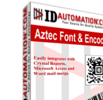 IDAutomation Aztec Font and Encoder Screenshot 1