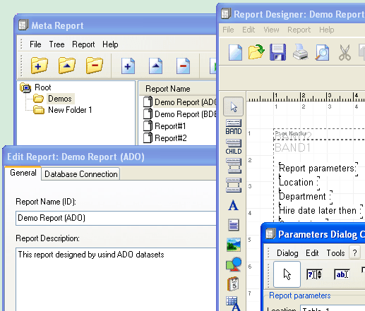 MetaReport Developer Kit Screenshot 1