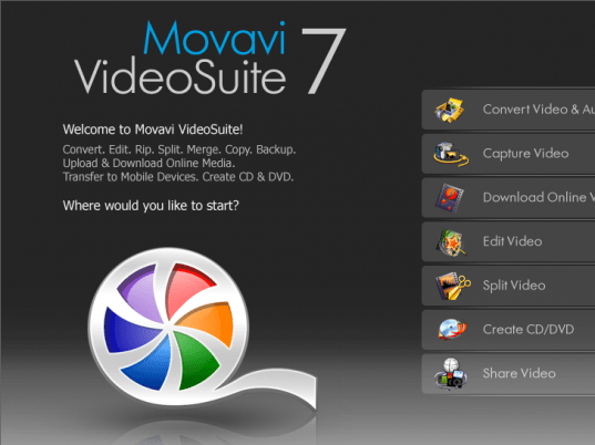 Movavi VideoSuite Screenshot 1
