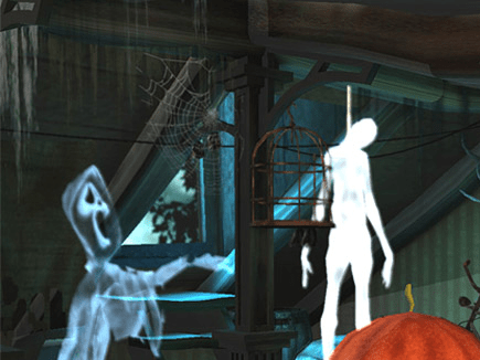 Halloween in the Attic 3D Screensaver Screenshot 1