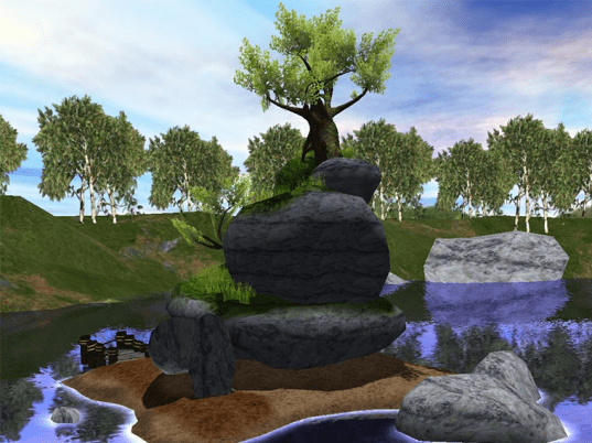 Magic Tree 3D Screensaver Screenshot 1