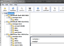 Export Mail from IncrediMail to Outlook Screenshot 1